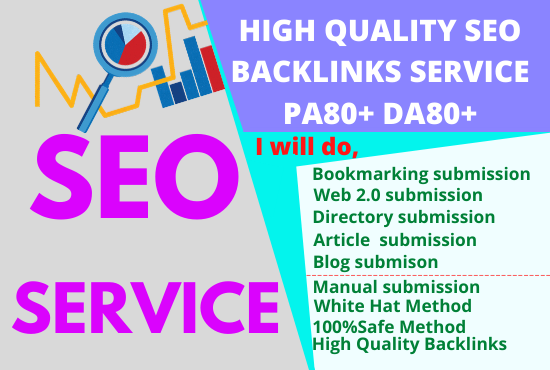 I will do SEO link building back link google top ranking