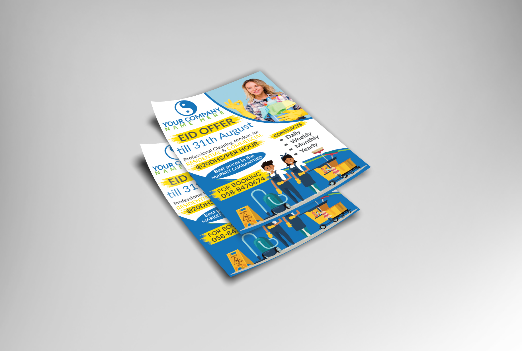 I will create urgent flyer within 6 hours