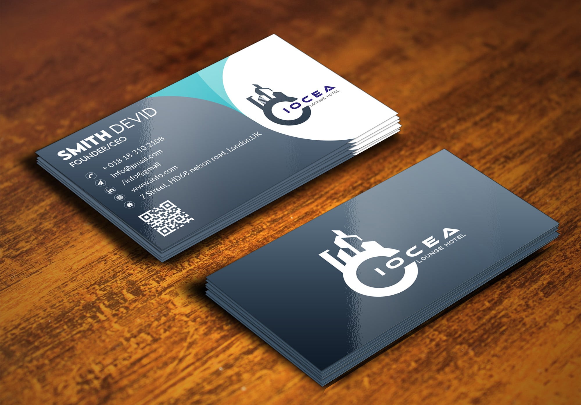 unique and professional business card design