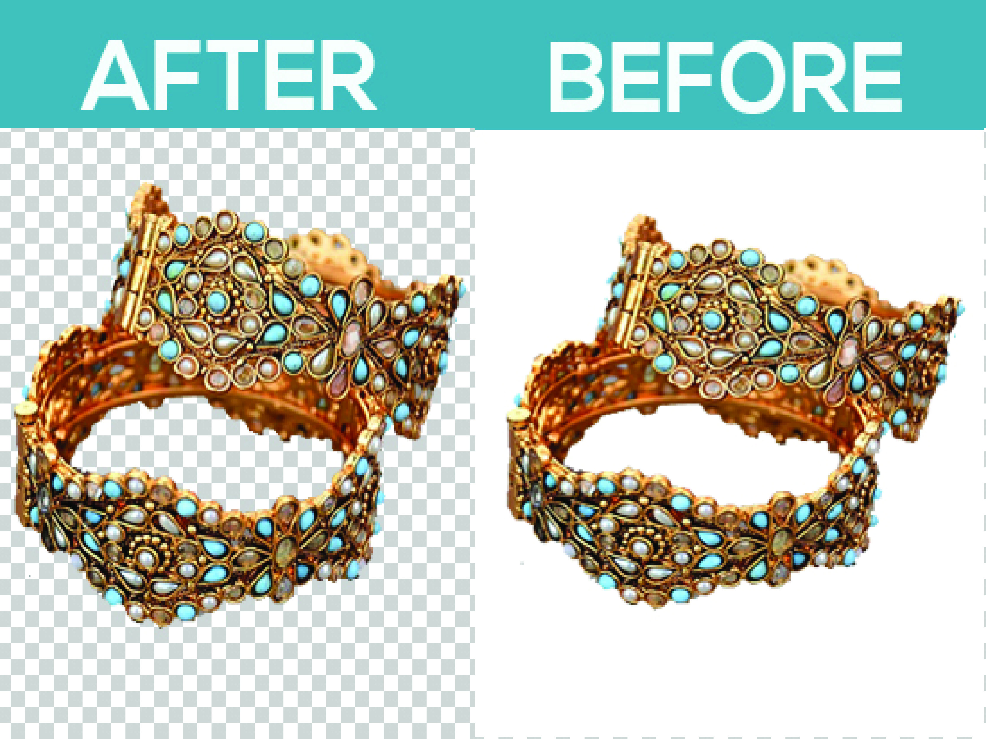 I will do five images background remove and retouch WITH EXPRESS delivery