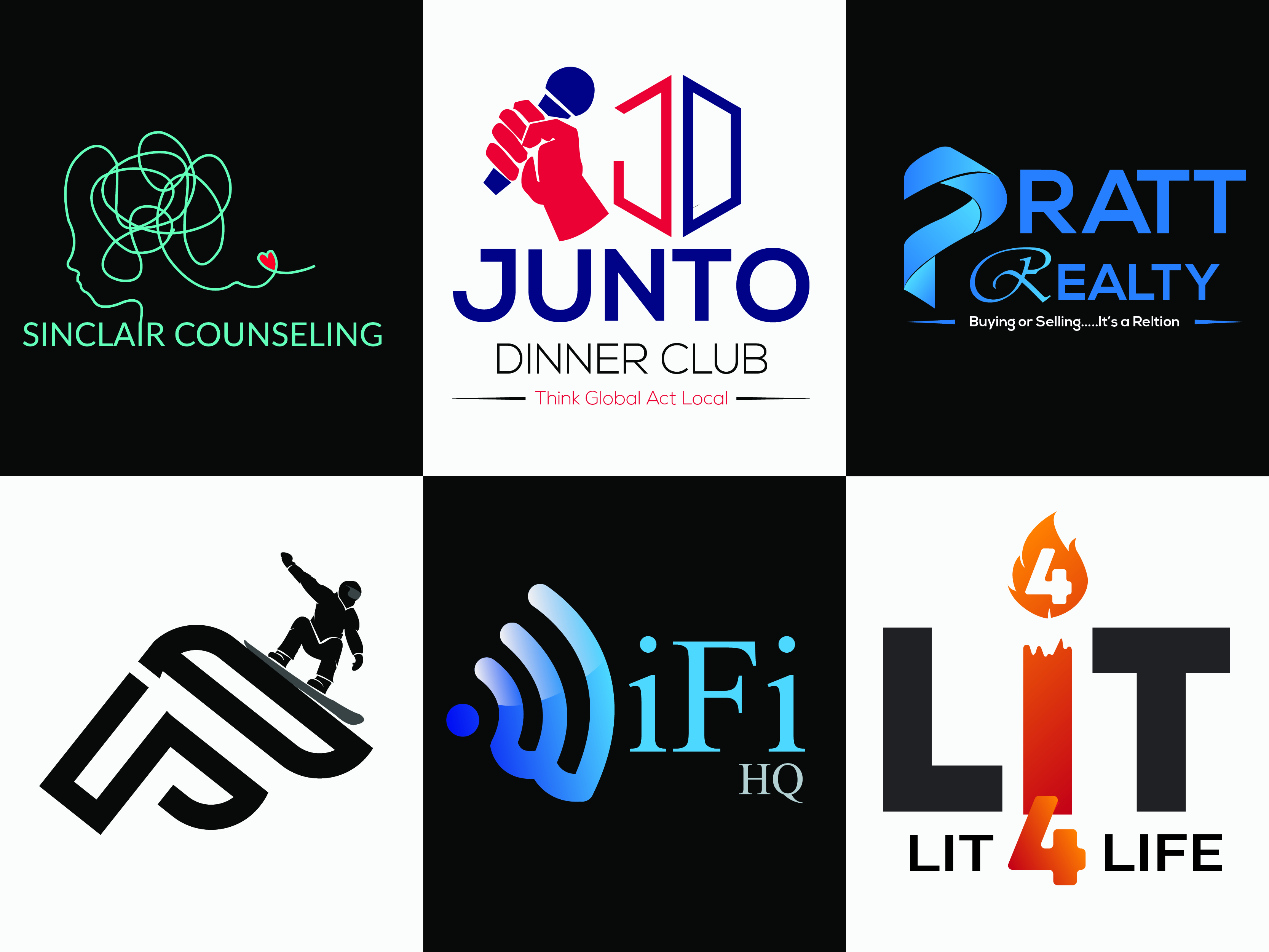 I will do modern minimalist and unique logo design in 24 hours