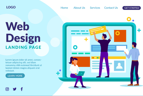I will create a professional website for your business