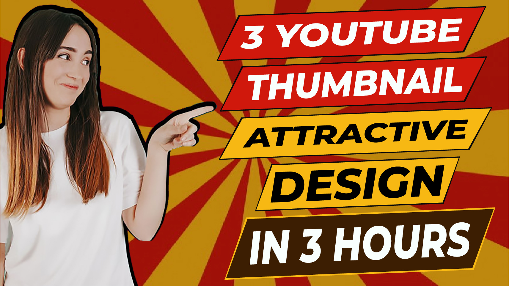 I will create design catchy youtube thumbnail for you within 2 hours