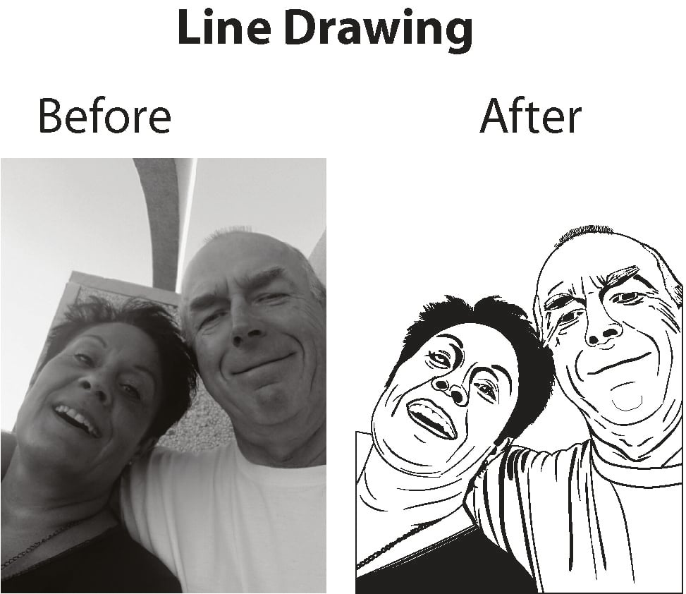 I will do Vector Line Drawing in 2 Hours