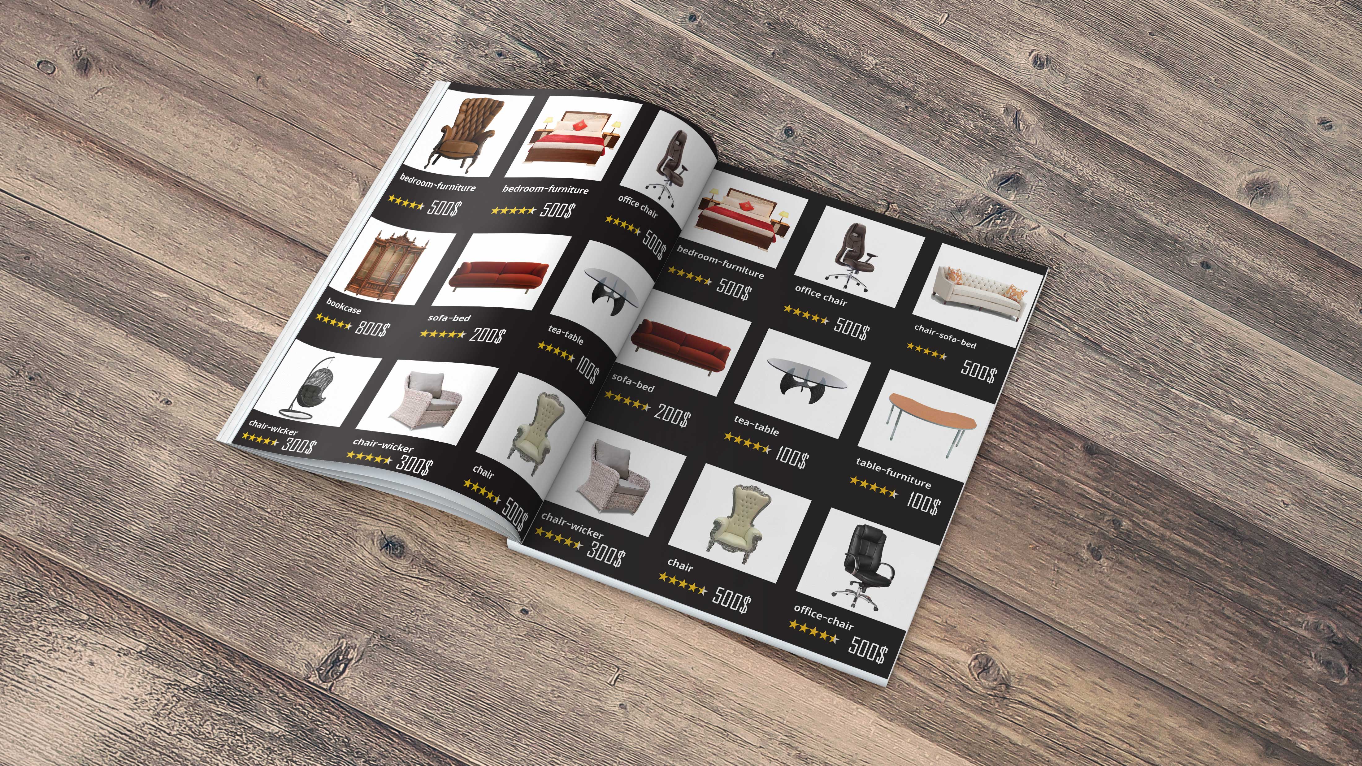 I will do amazing resturent menu and product catalouge design