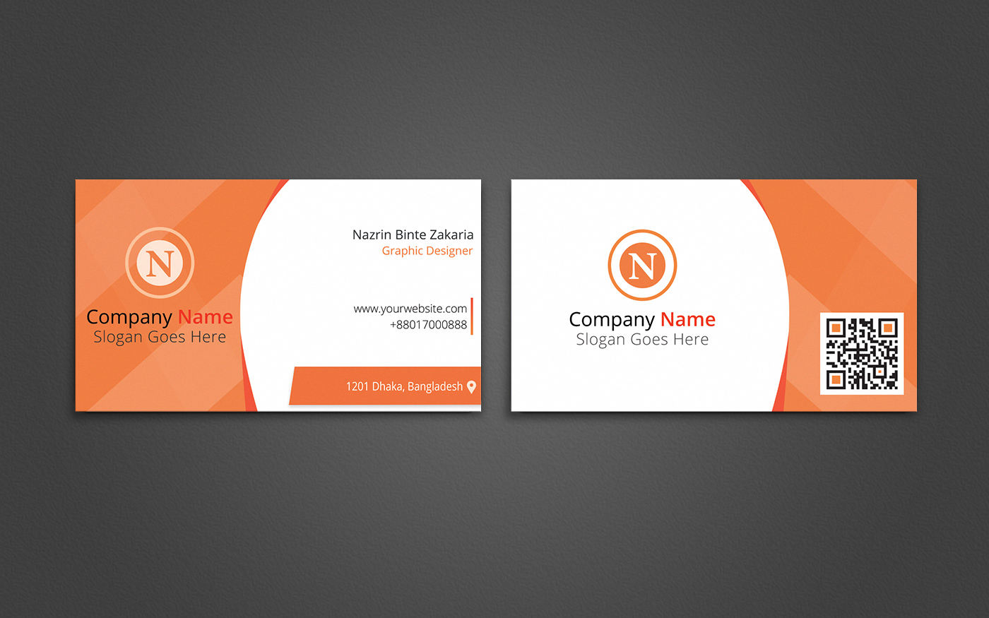 I will design a Awesome Business card for you in 2 hours