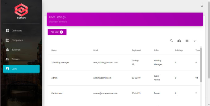 A website with 4 static pages in Reactjs