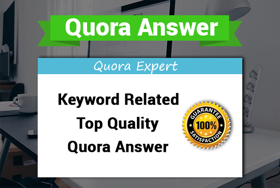 Provide Niche Relevant 5 HQ Quora Answer