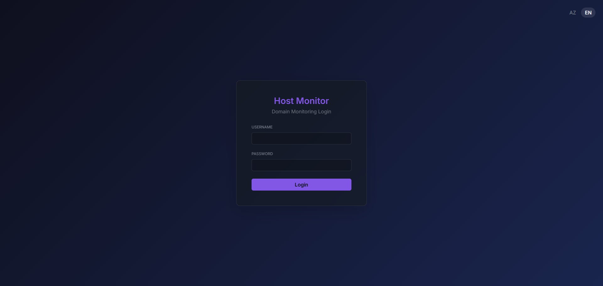 PHP Host Monitor - Domain, SSL & Uptime Tracker with Alerts