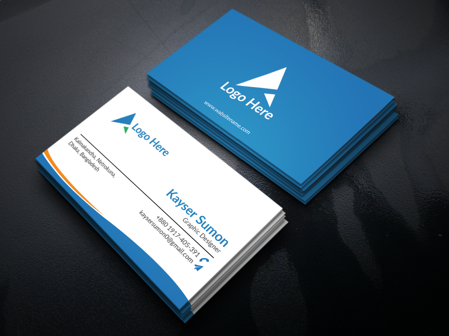 I will do 2 side Business Card Design professionally