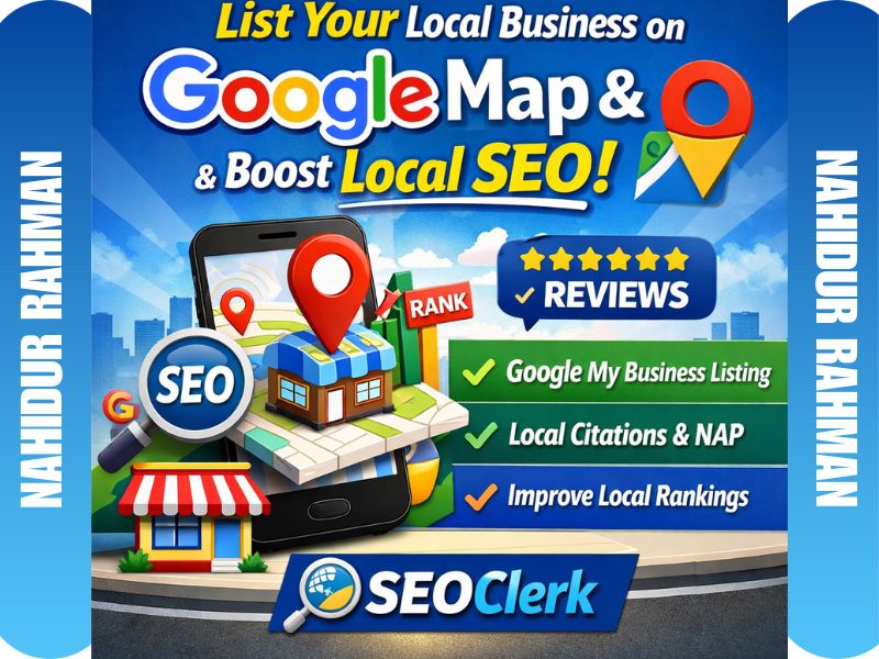I will List your Local Business on Google Map and Optimize for Get local Client