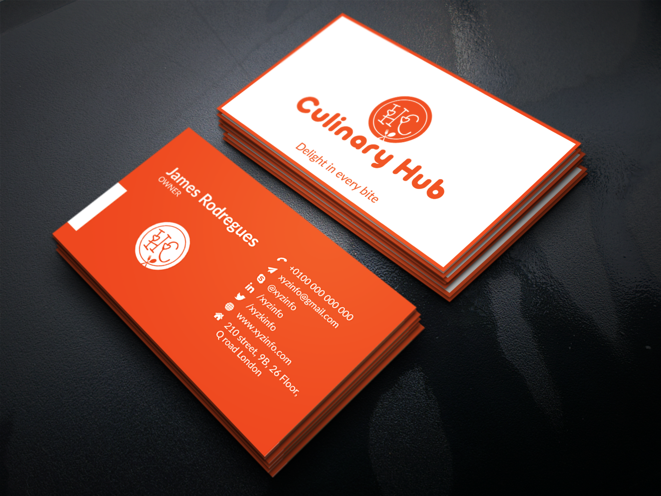 I will design stunning elegant professional business card