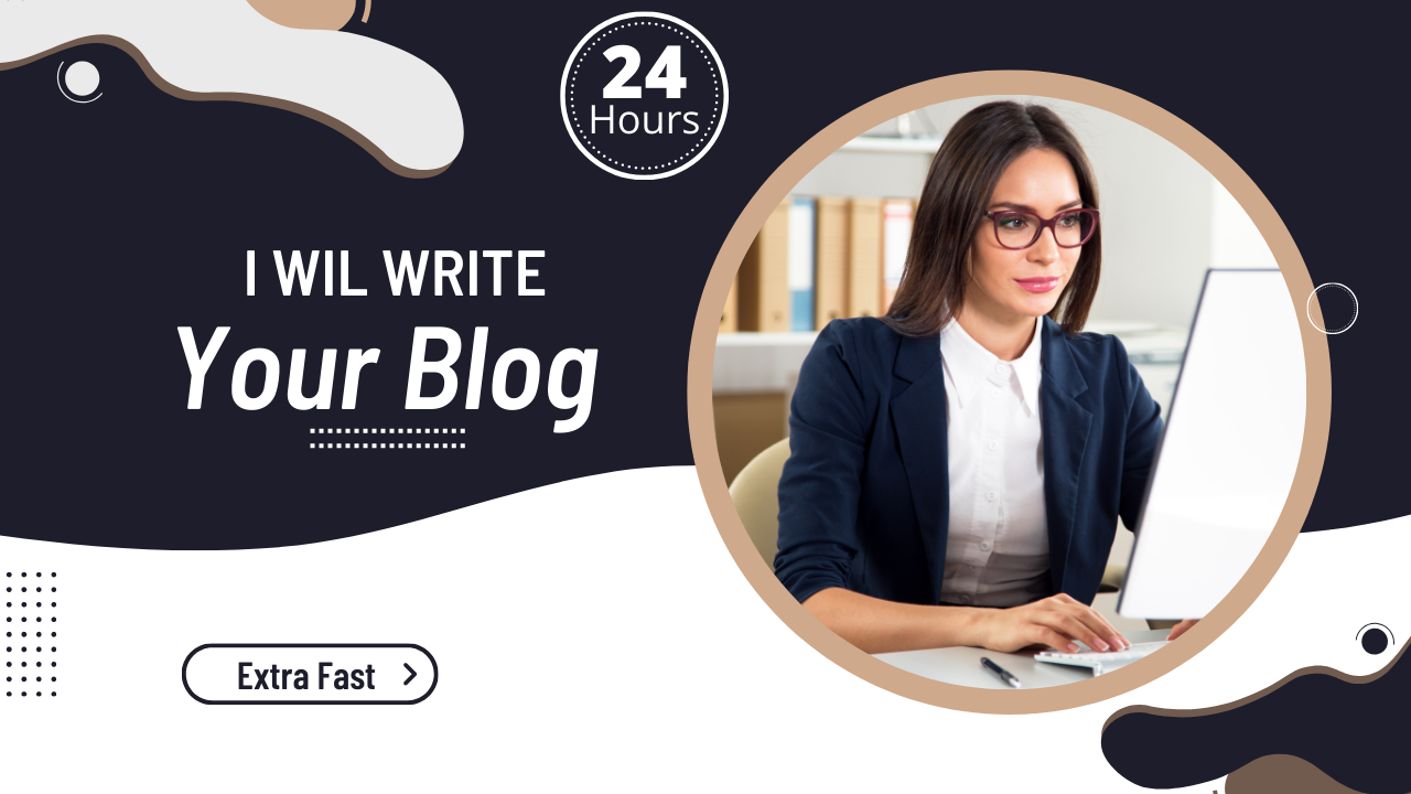 1000 word article and blog post within 24 hours