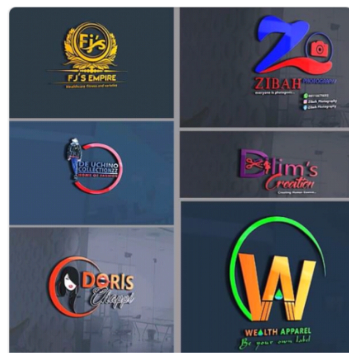 3D stunning logo for your business. Flyer design, banner design and complimentary card design 