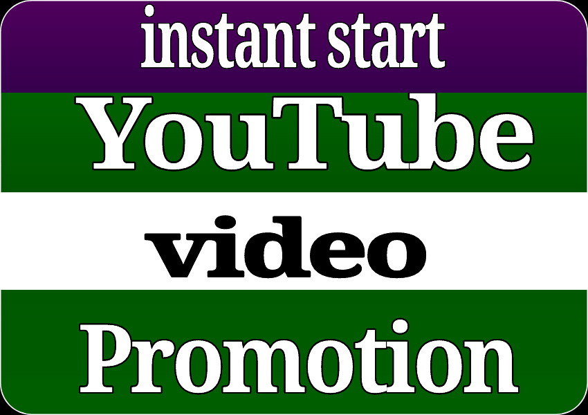Organic YouTube video promotion marketing fast delivery within 24 hours