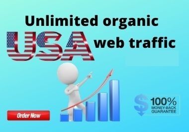 I will provide organic active traffic from any country 