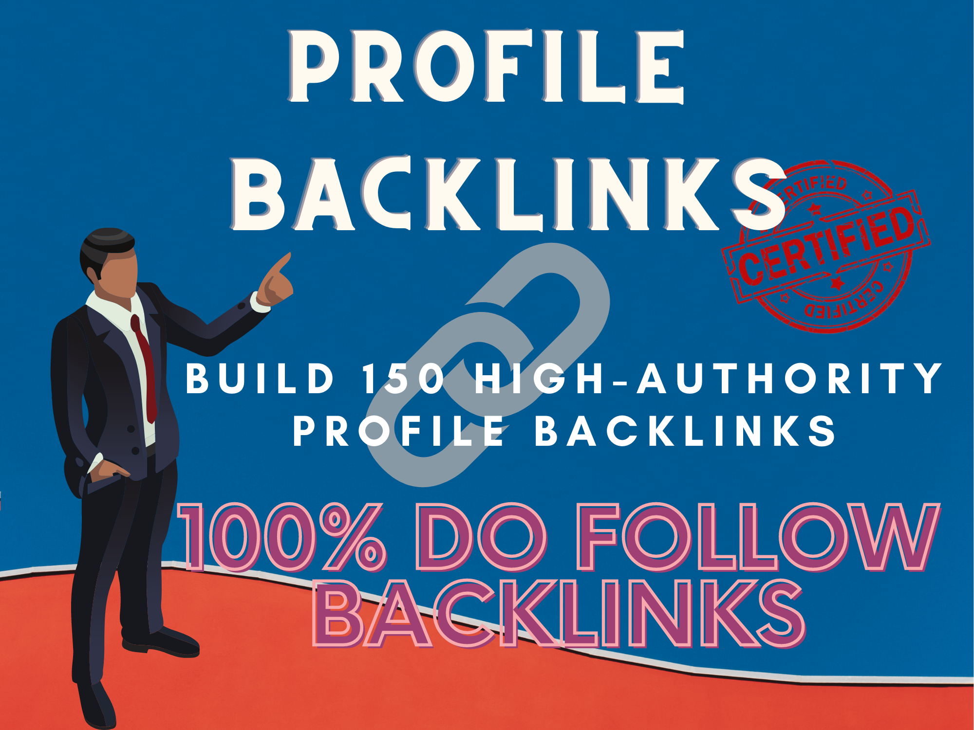 I will Build manually150 high-authority profile backl...