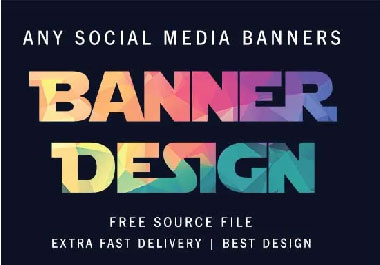 I will design social media banner for Twitter