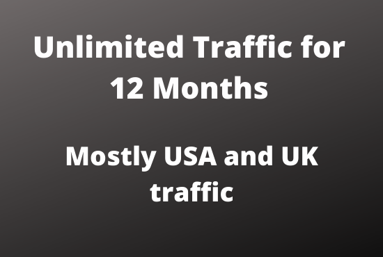 High quality Traffic for 12 Month USA, UK, Europe high quality, Low bounce rate, Targeted organic