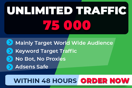 boost 75,000 SEO keyword target website traffic,real visitors
