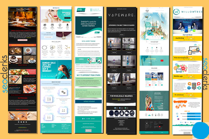 I will do professional mailchimp email template newsletter.