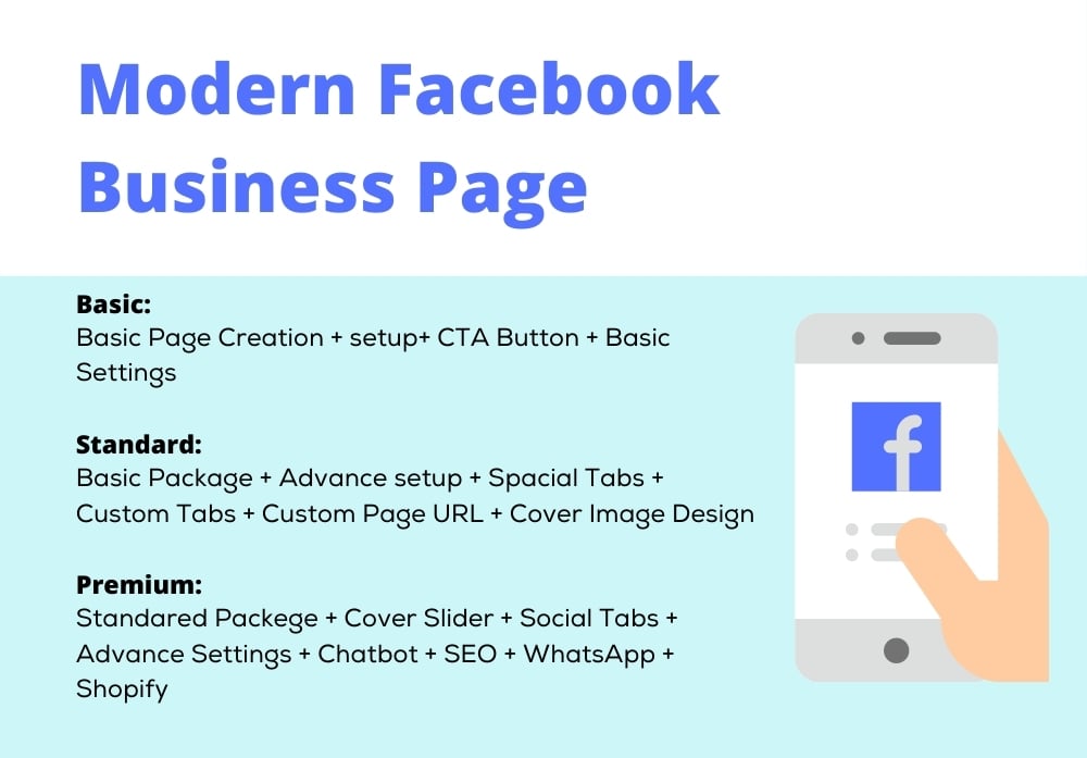 I will create Professional Facebook business page and seo optimize 