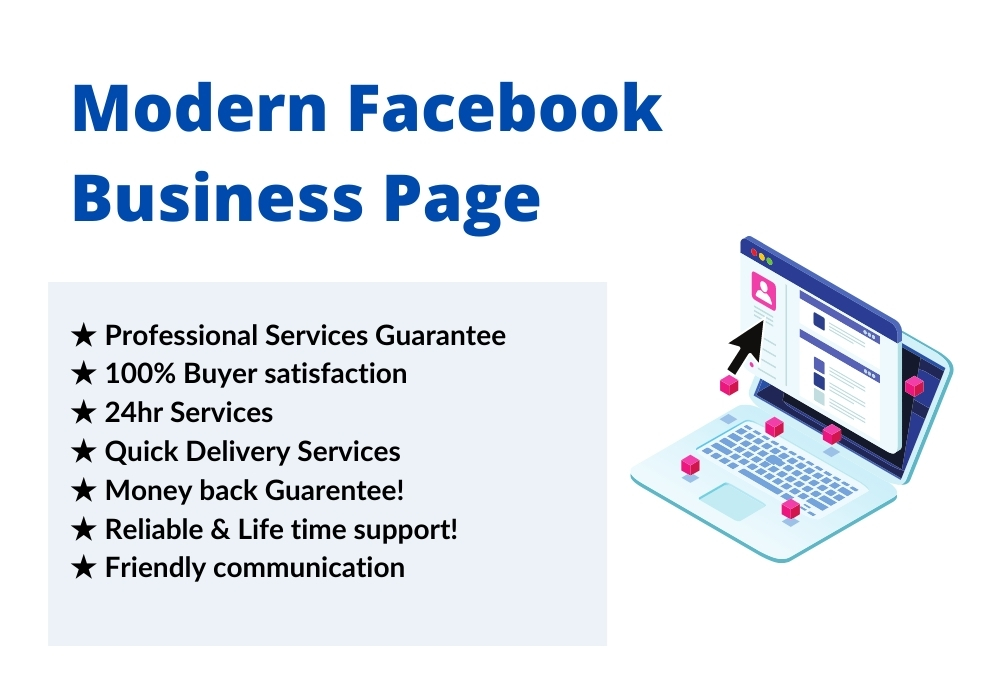I will create Professional Facebook business page and seo optimize 