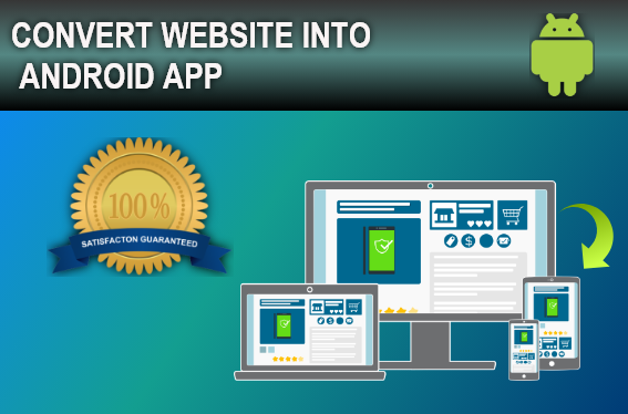 I will convert website to android app, WebView app