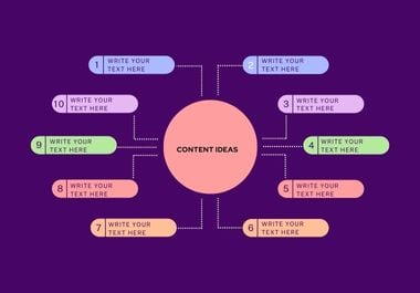 I will do professional multicolor concept infographic