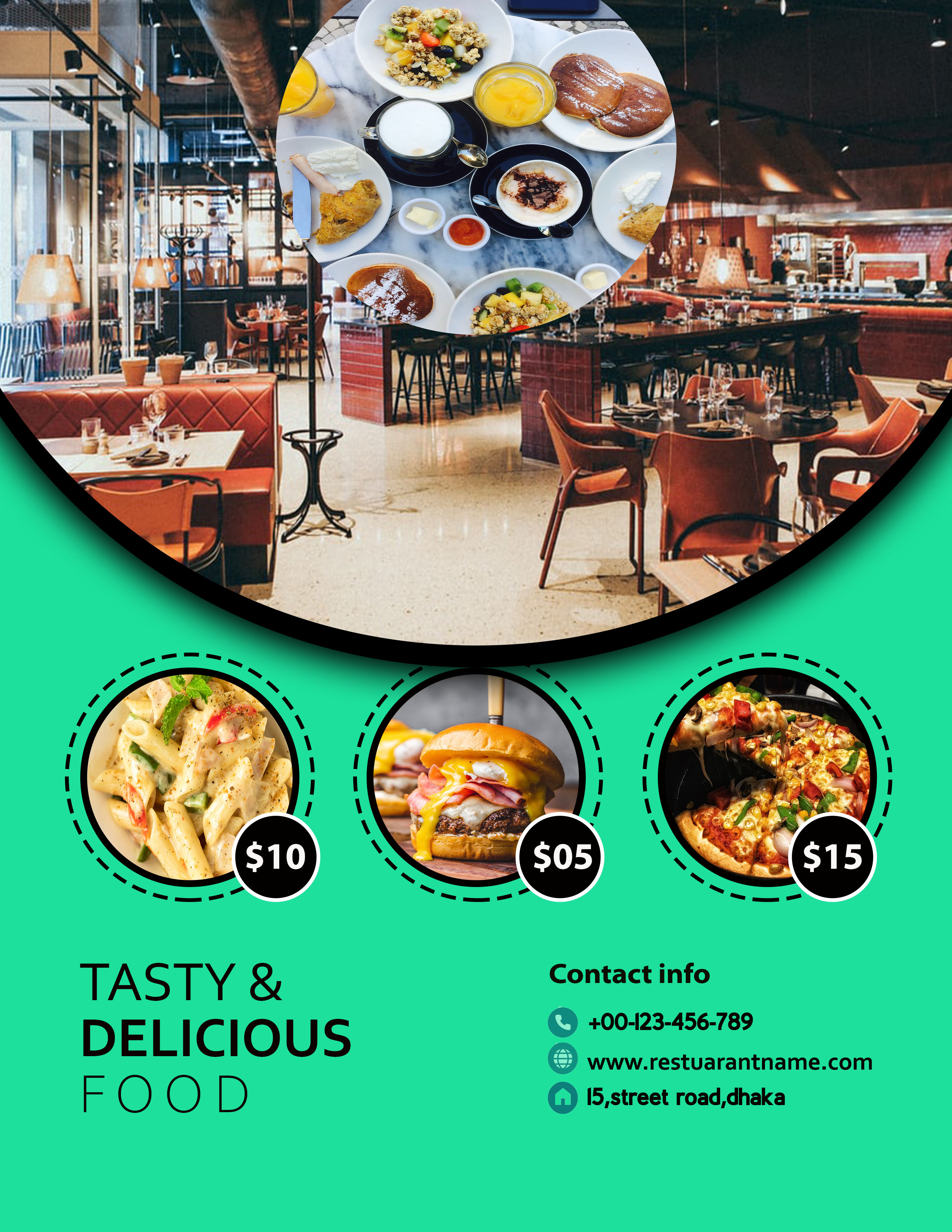 I will design your urgent flyer, business card, banner or cover