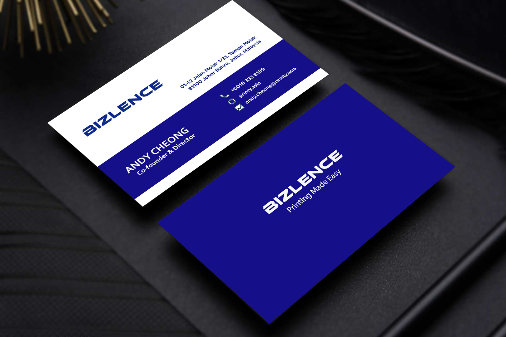 I will make professional and unique business card 