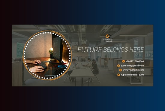 I will make professional facebook cover for you