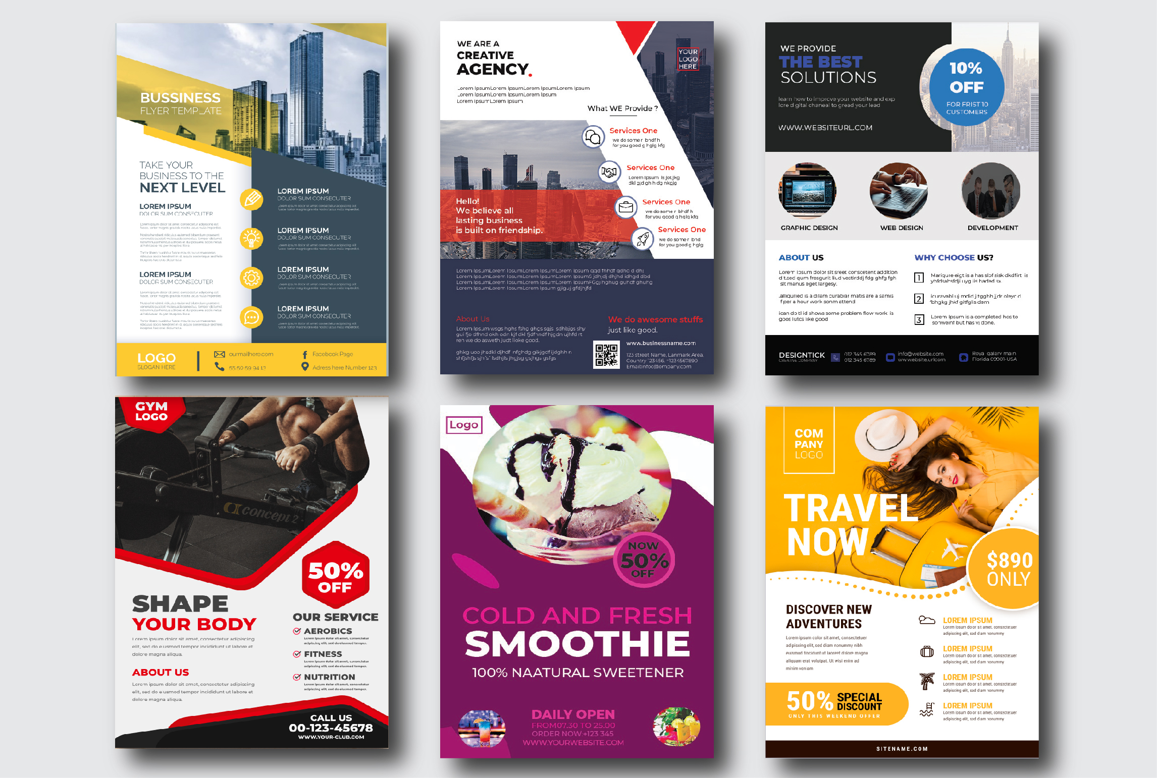  I will design flyer for your business