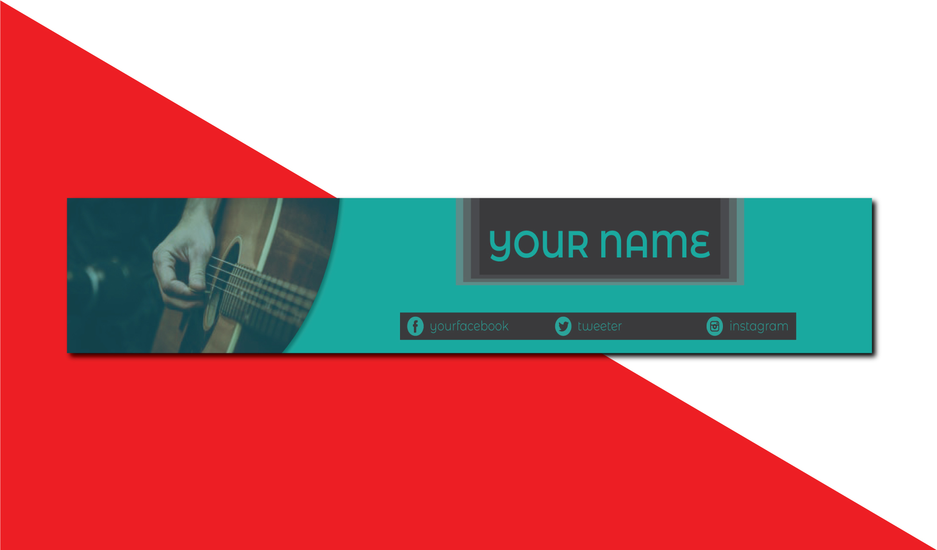 I will design creative Youtube Banner 