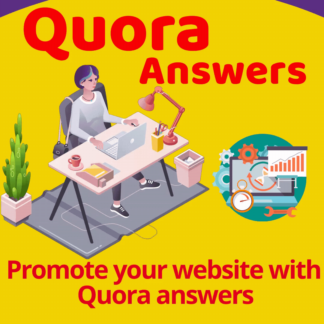 Promote Your Website Get Organic Traffic with 40 Unique Quora Answers Backlinks