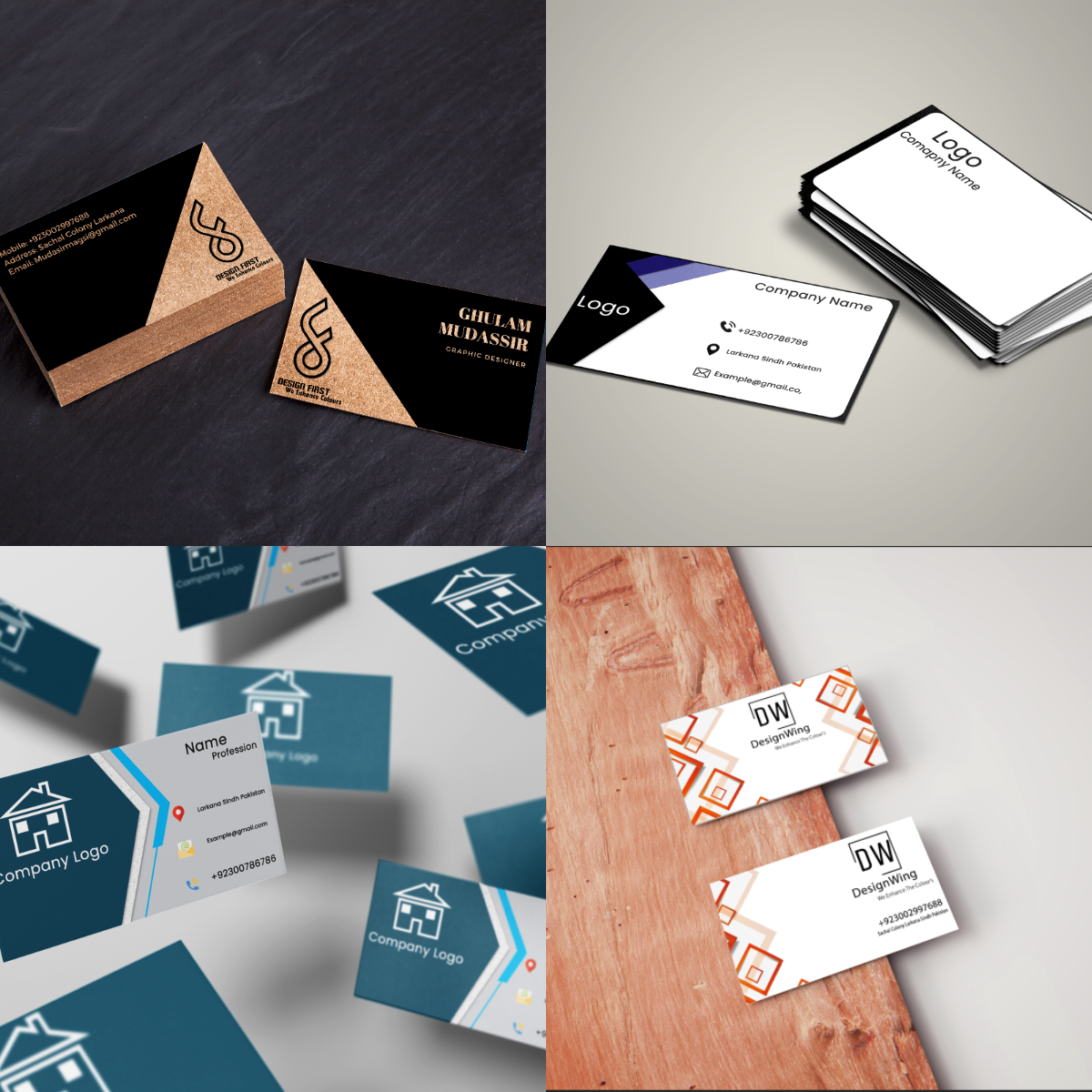 I Will Make a Modern and Professional Business Card in 24 Hours