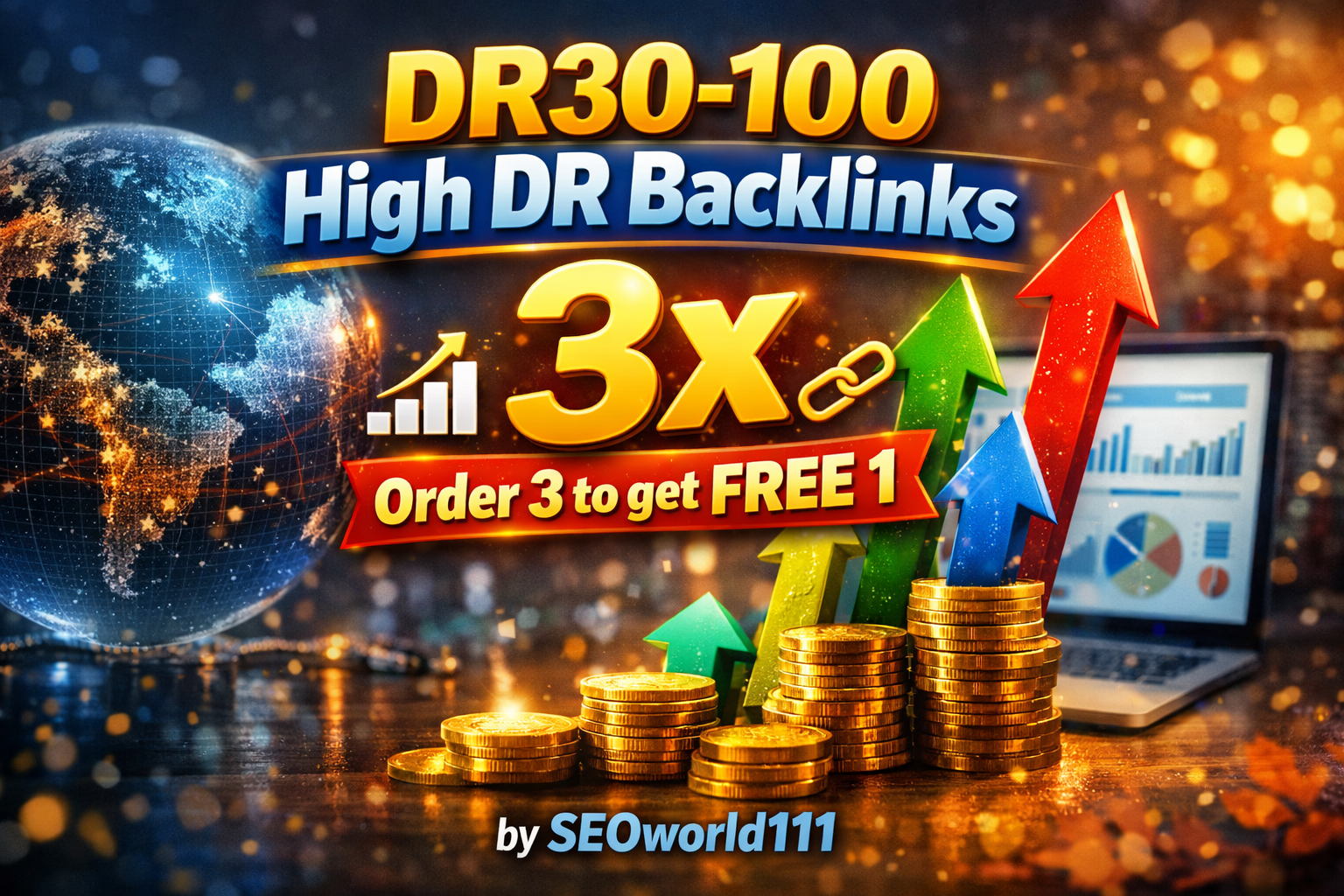 600 DR30-100 High DR Backlinks - 3x - Order 3 to get ...