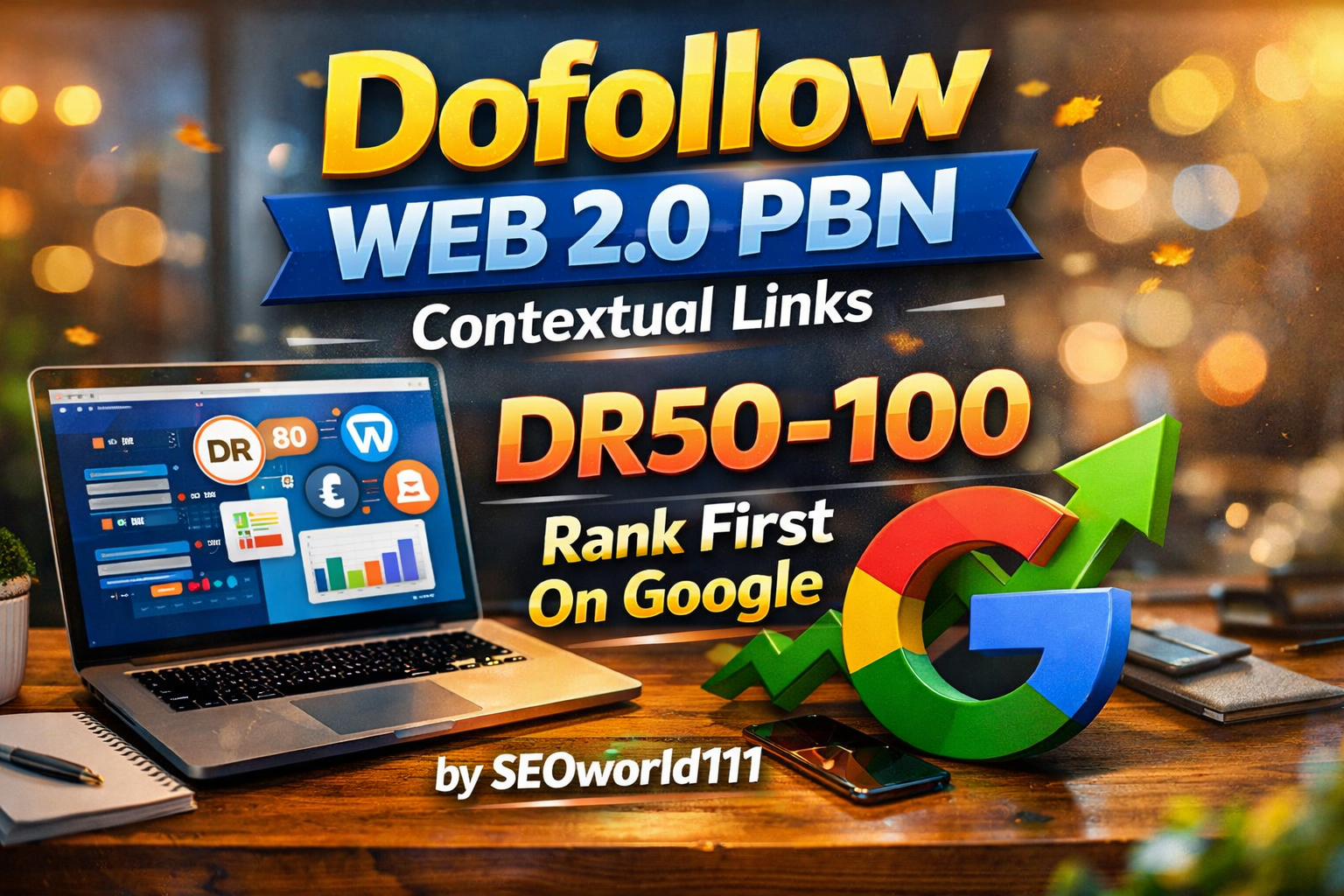 Dofollow 40 Web 2.0 PBN Contextual Links - DR50-100 -...