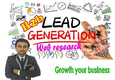I will provide 30 High-quality, valid and active leads and web research