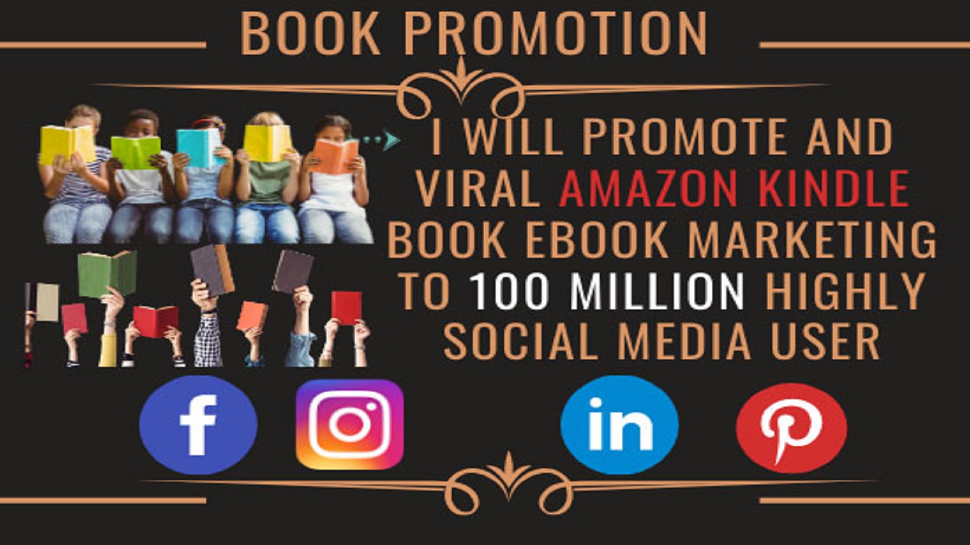 I Will Promote And Viral Amazon Kindle Book Ebook Marketing For 20