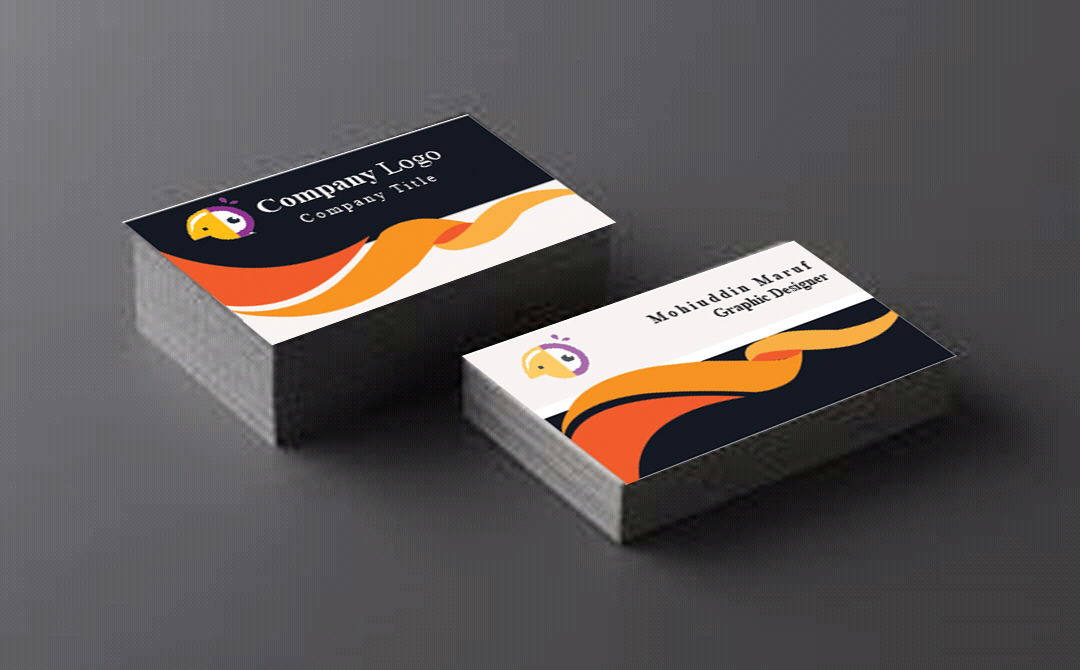 I will do unique design business card
