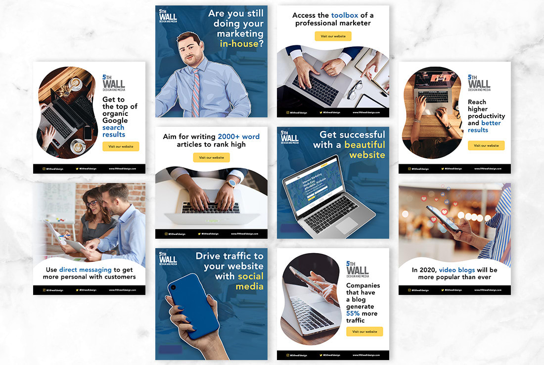 I will create unique social media content