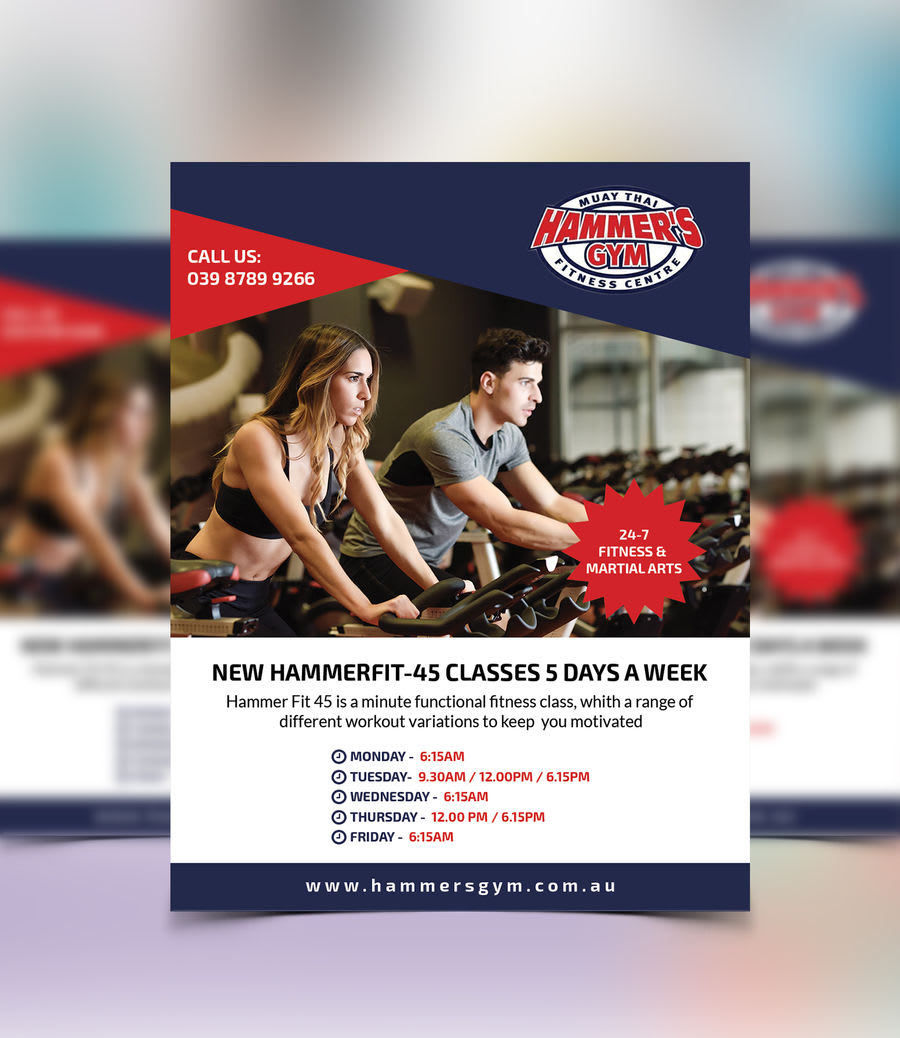 I will design flyer/poster/brochure