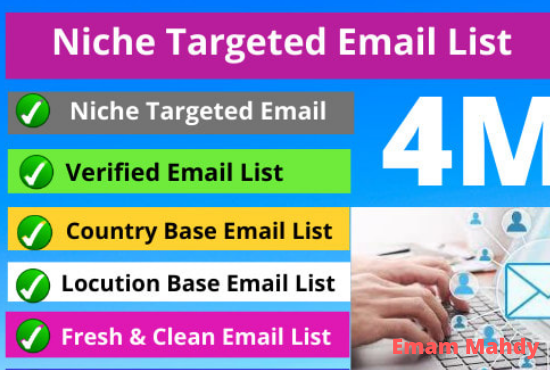 I will collect targeted email address list