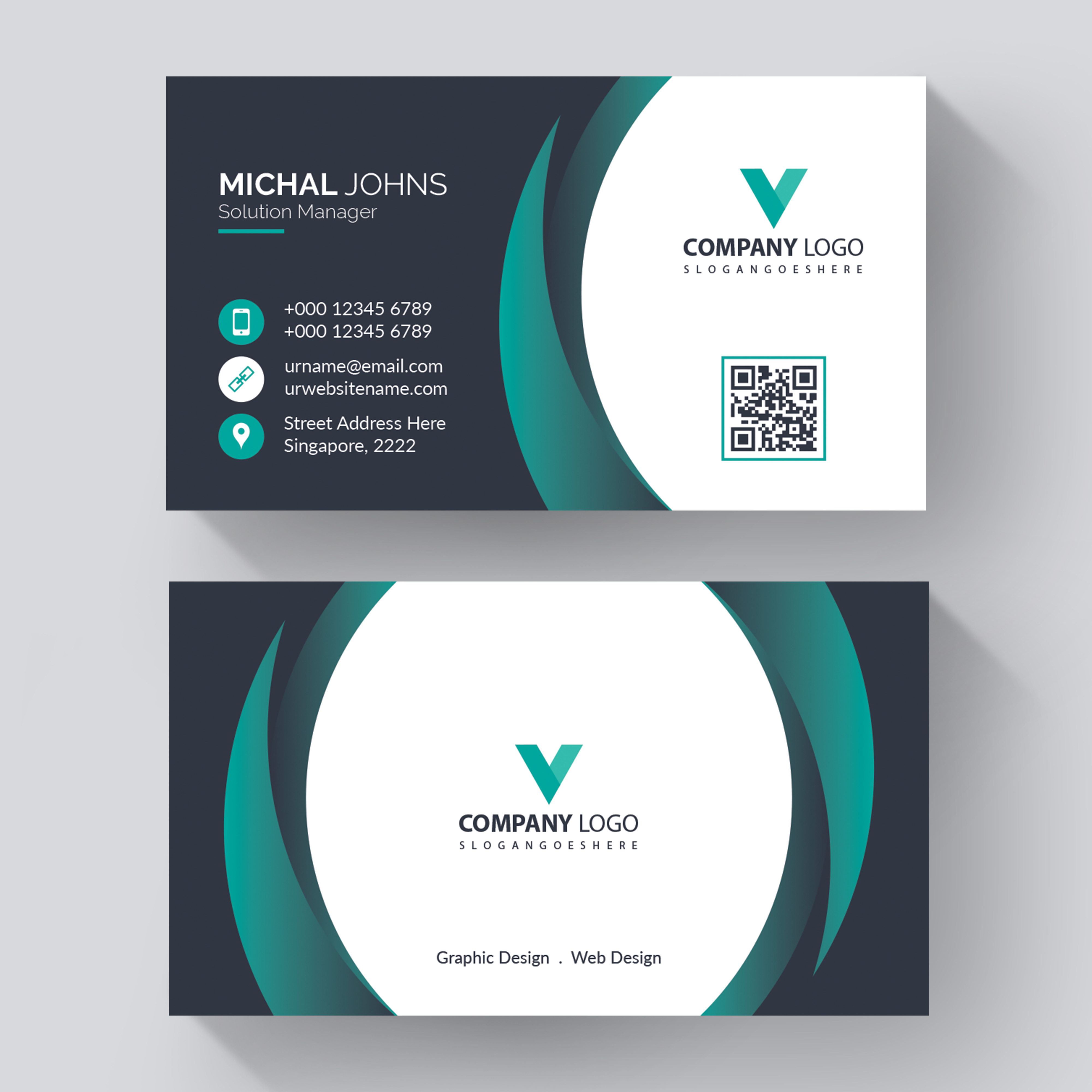 I will design business card for your business in 30mins