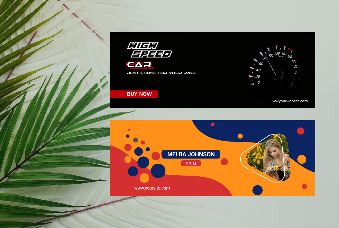 I will create Facebook cover design, Twitter, Linkedin, Youtube banner, ads header