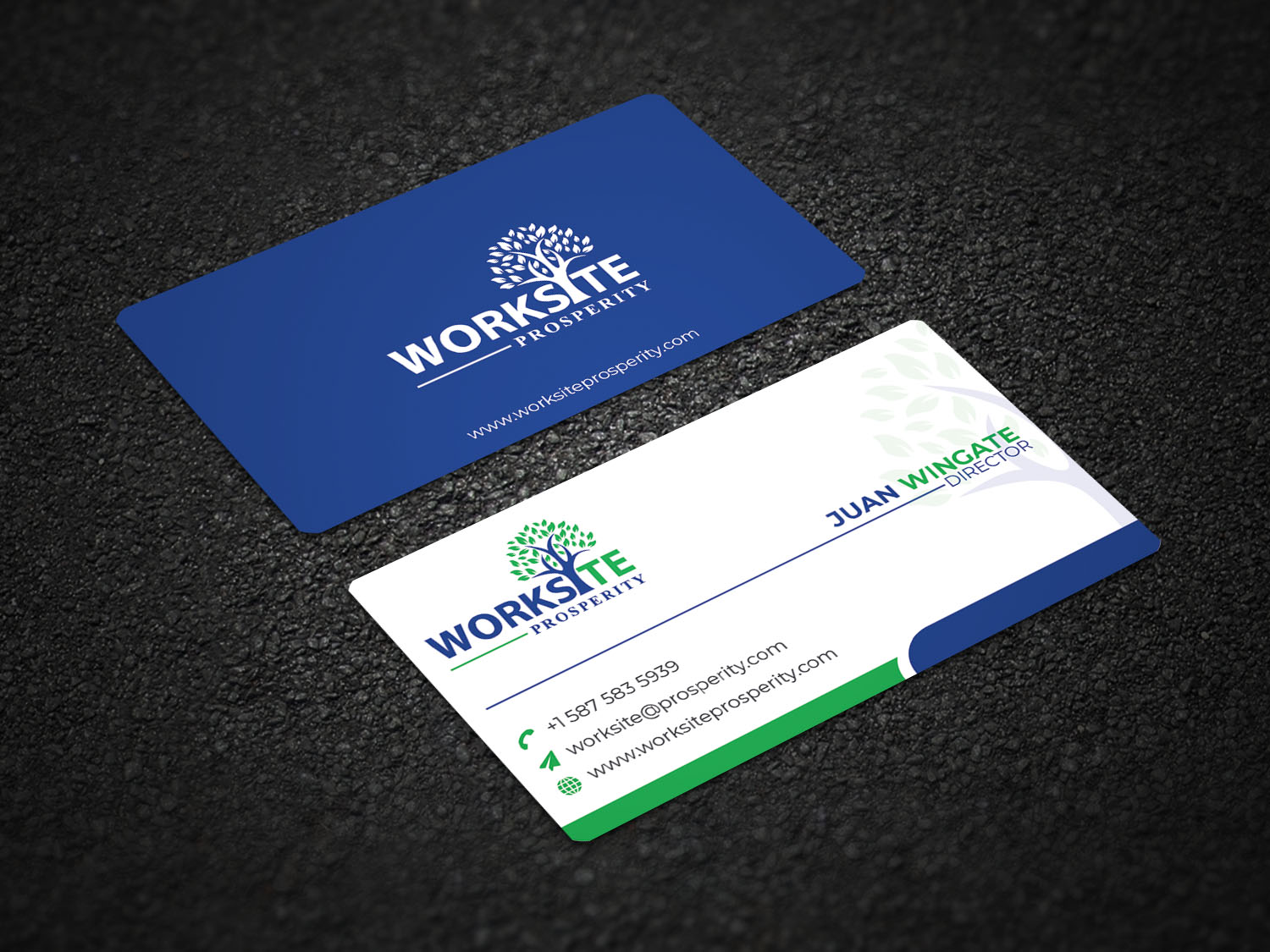 I will do corporate minimalist business card design within 24 hours