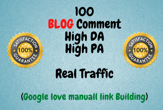 Guaranteed 50+ high authority niche relevant blog comments back-links