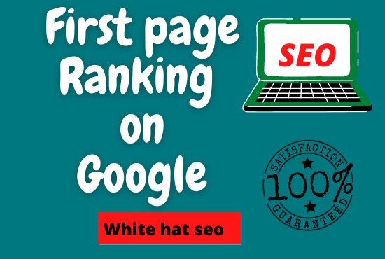 guaranteed Rank your Website at First Page of Google with High Authority SEO Back-links 