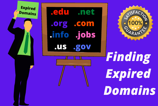 I will find high authority expired domain